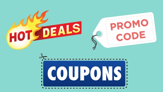 Coupons and promo codes